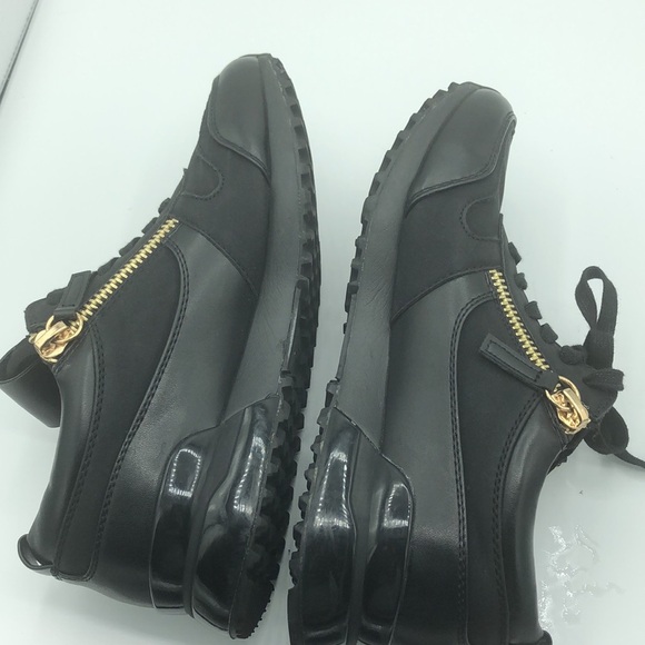 SNKR PROJECT CASUAL SNEAKERS WMNS SIZE 8 BLACK - Picture 9 of 10